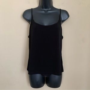 DKNY Black Spaghetti Strap Cami Tank Top